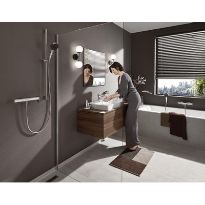 Hansgrohe vivenis mitigeur monocommande de lavabo 110 avec vidage automatique blanc mat