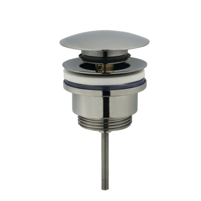 Fortifura Calvi Bonde de vidage - clapet clic-clac - Acier inoxydable brossé PVD (inox)