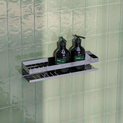 Brauer Etagère de douche - 40x10cm - Chrome