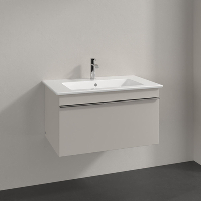 Villeroy & Boch venticello Meuble sous vasque 75.3x42cm 1 tiroir Soft grey