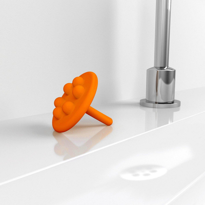 Clou Wash Me waterstop siliconen silicone Oranje