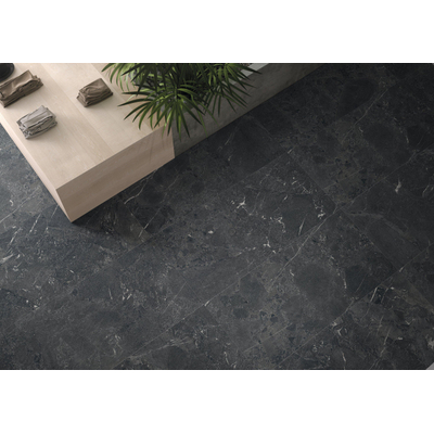 Modano Caliste Vloer- en wandtegel - 60x120cm - 9mm - gerectificeerd - Black mat