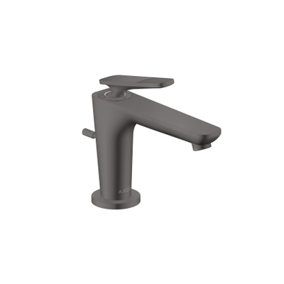 Hansgrohe Axor Citterio C 1-gats toiletkraan 90 coolstart m. pop-up trekwaste en cubic cutvoorsprong 12.8cm - brushed black chrome