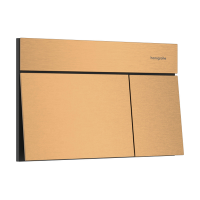 Hansgrohe iFrame Element E Plaque de commande - double chasse - bronze brossé