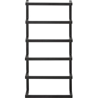 Sealskin Carre Porte-serviettes mural empilable 48x24x12cm Noir mat