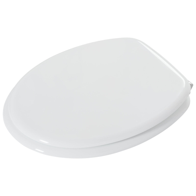 Tiger Oregon toiletzitting - 37.8x45cm - rond - glans wit