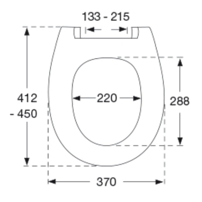 Pressalit Calmo abattant de WC avec abaissement automatique et déclipsage inclus charnière uni D72 blanc