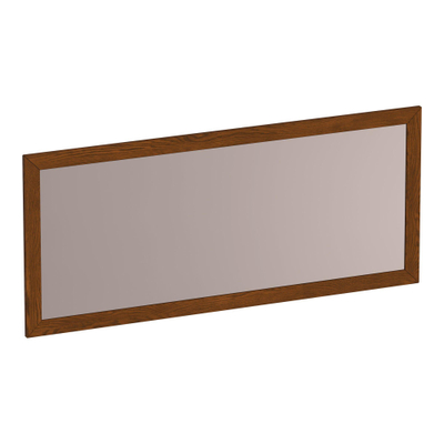 BRAUER Citrine miroir - 160x70cm - rectangulaire - lamelles chêne brun