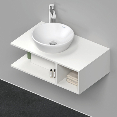 Duravit D-neo Meuble sous vasque 80x48x26cm sans tiroir Blanc mat