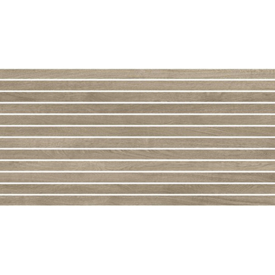 JOS. Bari bande décorative - 60x120cm - 8.2mm - rectifié - Aural blanc