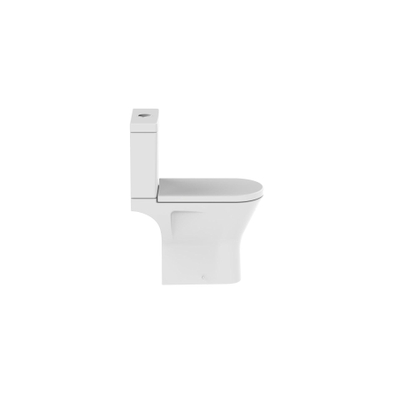 Nemo Spring ergovita pack stand-up toilet 665 x 850 x 370 mm porcelaine blanche surélevé sans chasse d'eau h 185 cm avec mécanisme de chasse geberit abattant en porcelaine blanche softclose et décollage en duroplast