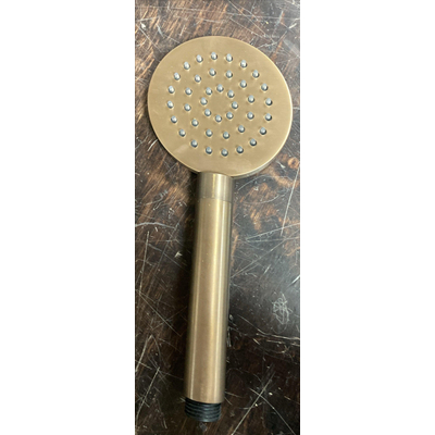 Hotbath Cobber Handdouche - 9cm - 1 stand - messing verouderd verweerd OUTLETSTORE