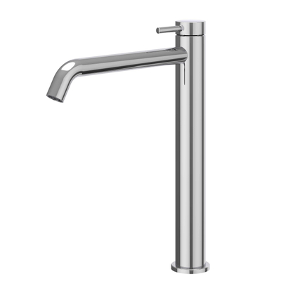 Ivy Bond wastafelkraan - opbouw - hoog - 1-gats - voorsprong 20.8cm - coldstart - chroom