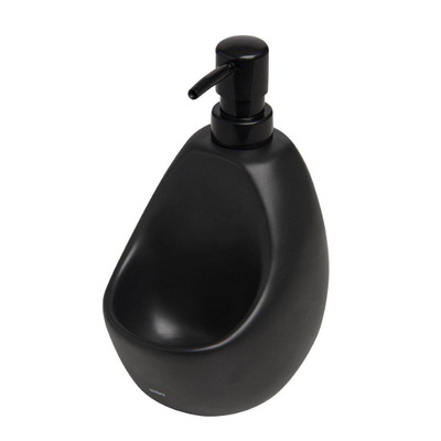 Umbra Joey zeepdispenser 10x13x20cm Keramiek Zwart SHOWROOMMODEL