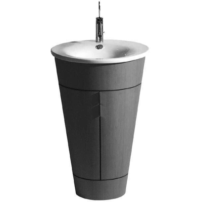 Duravit Starck 1 Wastafel - 58cm tbv onderbouw 9520 - wondergliss - wit