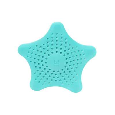 Umbra Starfish haarfilter 15x15x1cm Rubber Blauw
