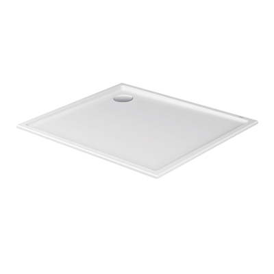 Duravit Starck Slimline Kunststof douchebak acryl rechthoekig - 120x100x5.5cm - zonder poten - wit