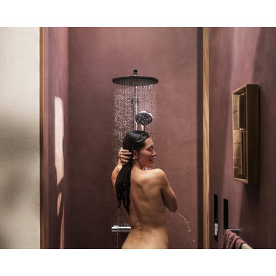Hansgrohe Raindance alive S - showerpipe - 300 - 1jet Puro - ecosmart Ecostat Element - hoogglans chroom