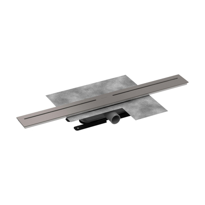 Easy Drain Pureflow Caniveau de douche - 80cm - dryphon - anthracite brossé