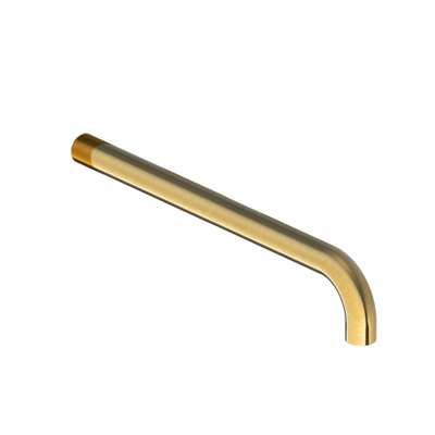 Hotbath Cobber Uitloop toepasbaar op Cobber005T Cobber006T - 25 cm geborsteld messing - PVD - (goud)