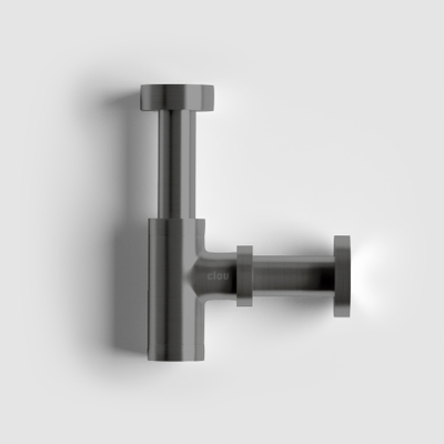 Clou Mini Suk siphon de lavabo pour fontaine gunmetal brossé PVD pour petites fontaines