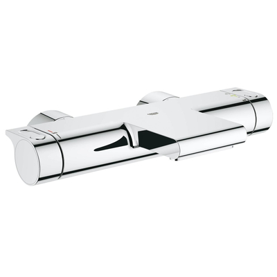 GROHE Grohtherm 2000 badkraan thermostatisch met koppelingen chroom - beschadigd - OUTLETSTORE