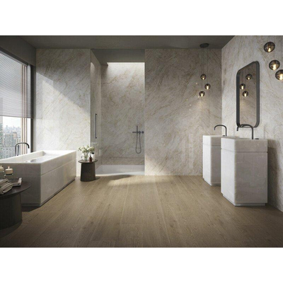 ÉCHANTILLON Terravito Belora Sol et mur céramiques - 120x120cm - 9.0mm - rectifié - poli beige