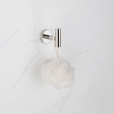 Adema Sparkle 2.0 Ensemble WC - porte-rouleau - crochet à serviette - porte-brosse de toilette - chrome