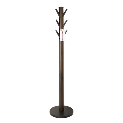 Umbra Flapper porte-serviettes 40x40x168cm bois d'hévéa Noir/noyer