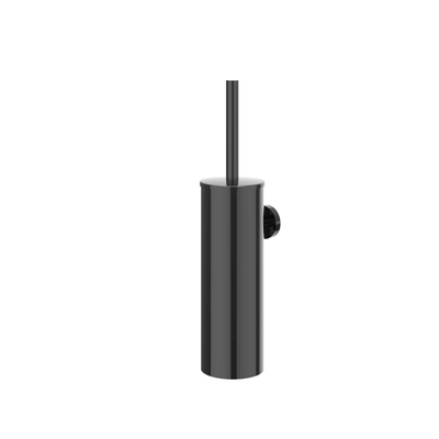 IVY Toiletborstelgarnituur - wand model - Zwart chroom PVD