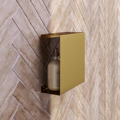 Brauer Niche salle de bains - 25x25cm - Or brossé