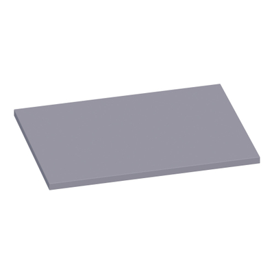 BRAUER Ocean Slim plan de toilette - 60x46x2cm - gris mat