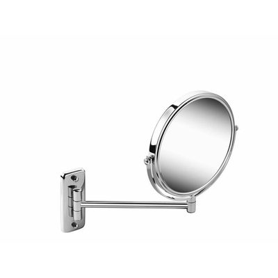 Geesa Mirror make-upspiegel – rond Ø20 cm – 3x vergrotend, 1-armig – Chroom