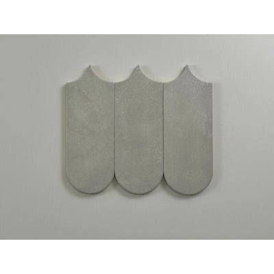 Terravito Evarno wandtegel - 8x21.5cm - Pearl mat (grijs)