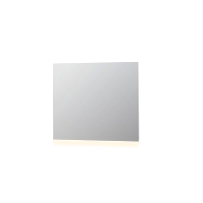 INK SP3 spiegel – 100x80 cm – LED-verlichting – dimbaar, instelbare lichtkleur – Zilver
