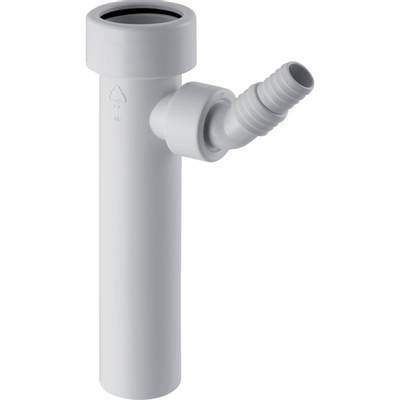 Geberit T-stuk - voor vaat- of wasmachines - 4/4" - D - 40mm - kunststof - alpien wit