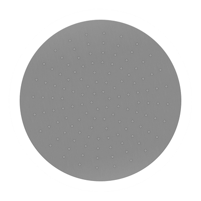 Wiesbaden Unimatch douche de tête - 30cm - rond - 1 jet - PVD - gunmetal brossé