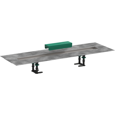 Hansgrohe RainDrain Set d'installation - 80cm - chape - à carreler