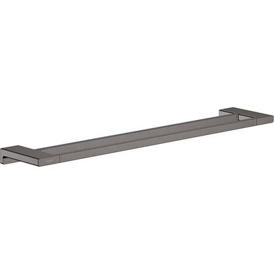 Hansgrohe Addstoris handdoekhouder wand dubbel 65 brushed black chroom TWEEDEKANS