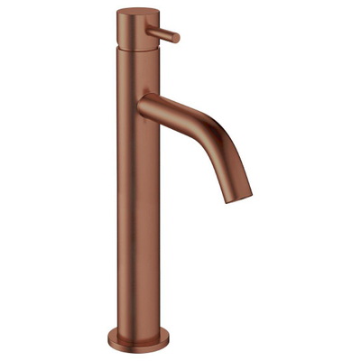 Crosswater MPRO Mitigeur lavabo - 36.2cm - rehaussé - sans bonde - Bronze brossé