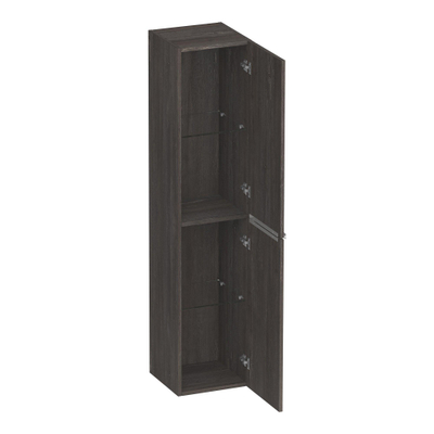 BRAUER Elevate armoire haute 160 sans poignées de pose avec 2 portes à ouverture gauche ou droite Driftwood