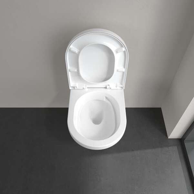 Villeroy & Boch Targa Style WC suspendu – DirectFlush – 37 x 53 cm – blanc brillant