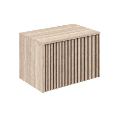 Crosswater Limit Wastafelblad - 70x45x2.5cm - Modern Oak/Anthracite SHOWROOMMODEL