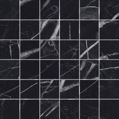 EnergieKer Marquina - Carrelage mural - 30x30cm - Noir mat