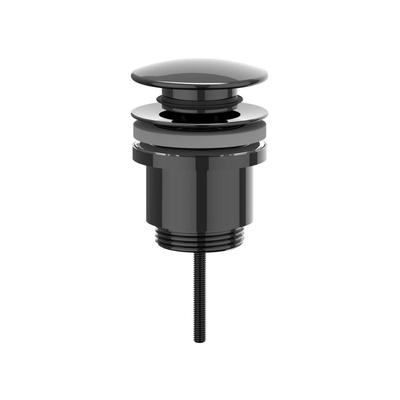 IVY Design Afvoerplug - klikwaste - Zwart chroom PVD