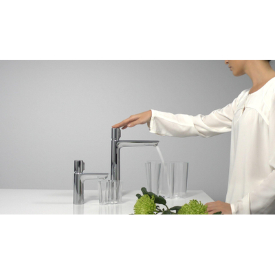 Hansgrohe Talis select e 1 greeps wastafelkraan - 110 zonder afvoer - hoogglans chroom
