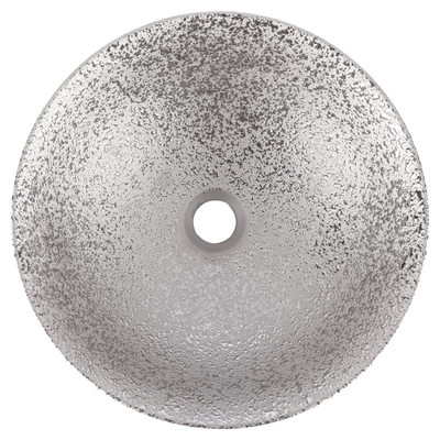 Differnz BRIGHT Vasque à poser - 36x14cm - émaillé - argent