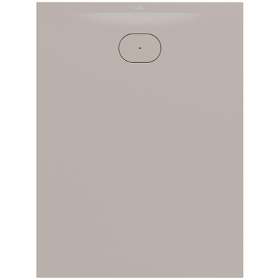 Villeroy & Boch Ecora douchebak - 120x90x3.5cm - afvoer korte zijde - almond (beige)