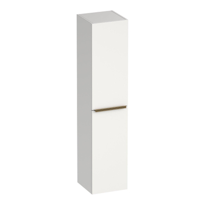 BRAUER Elevate armoire de salle de bains - 160x35x35cm - hors poignées rapportées - 2 portes - ouverture à gauche ou à droite - blanc mat