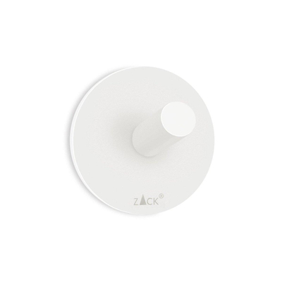 Zack Peco Crochet porte-serviette - ø 5,5 cm - blanc